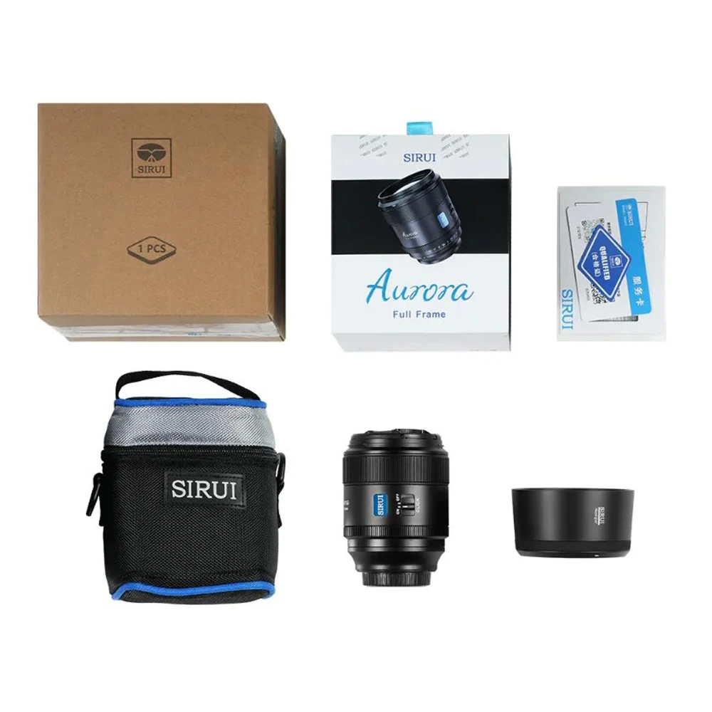 SIRUI AURORA 85mm F1.4 ② Lente Sirui Aurora 85mm f/1.4 (Nikon Z) | RaiTai Tecnologia