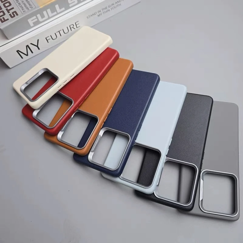 Luxury Shockproof Silicone Phone Case - Fashionable PU Leather Back Cover