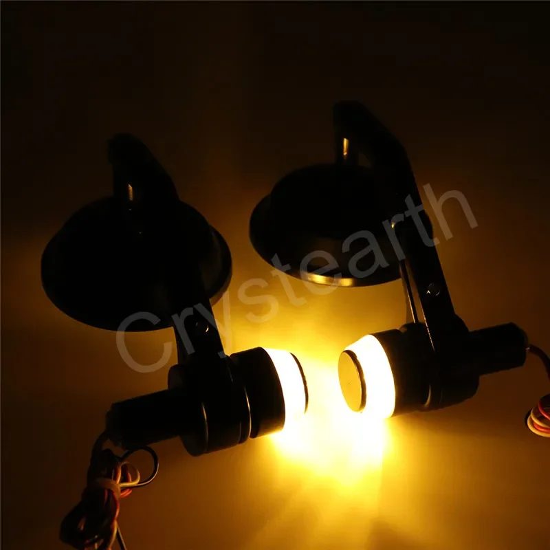 Ϲ  3  22mm 7/8 ڵ   ĸ麸 ̵ ̷ (Yamaha Harley Cafe Racer  LED ȸ ȣ )