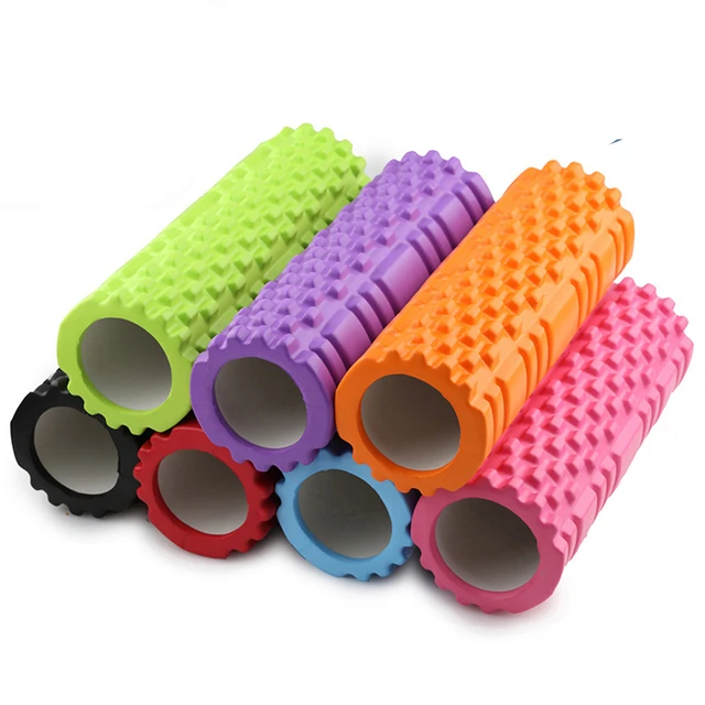 Yoga Column Gym Fitness Pilates Foam Exercise Back Massage Roller Brick Home  Equipment Deep Muscle Relaxation and Recovery - AliExpress