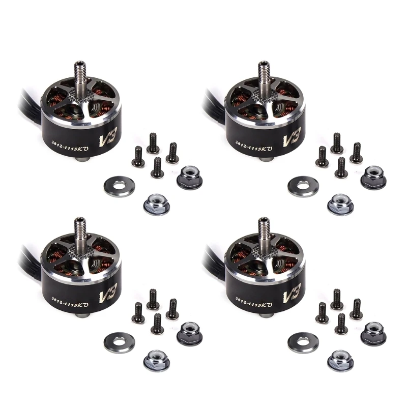 2812용 900KV 1115KV 브러시리스 모터 횡단 모터는 격렬한 경쟁을 위한 스릴 넘치는 비행을 경험합니다