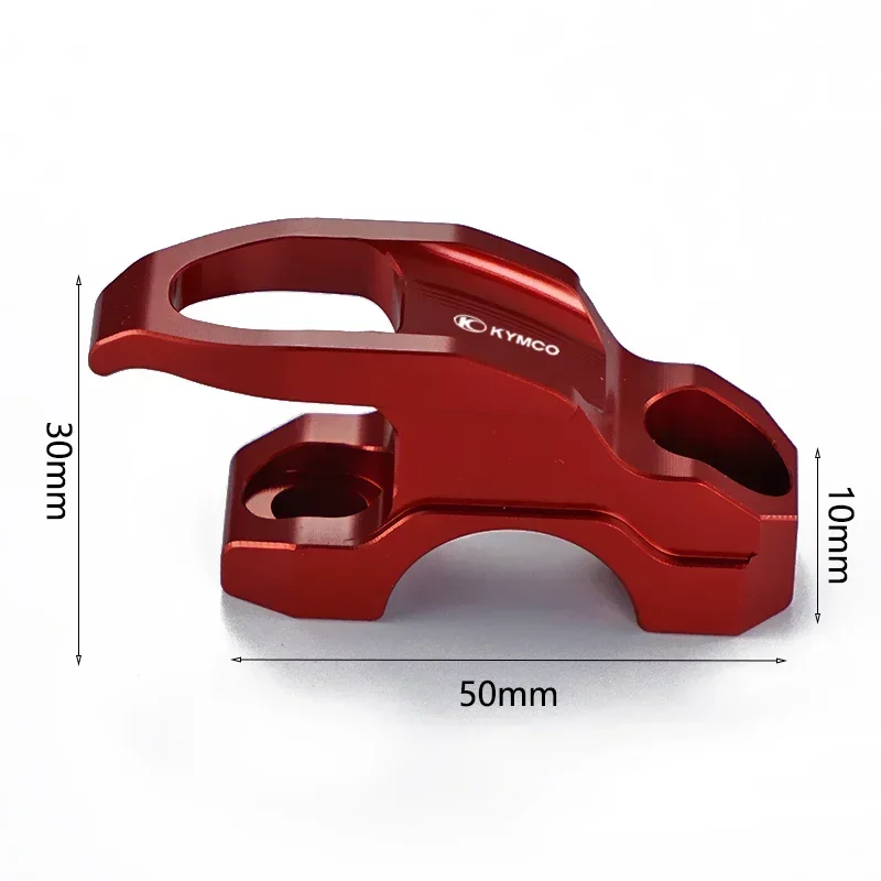 For KYMCO Xciting 250 300 400 AK550 CT250 CT300 Motorcycle Brake Master Cylinder Bracket Bag Luggage Clamp Holder Helmet Hook