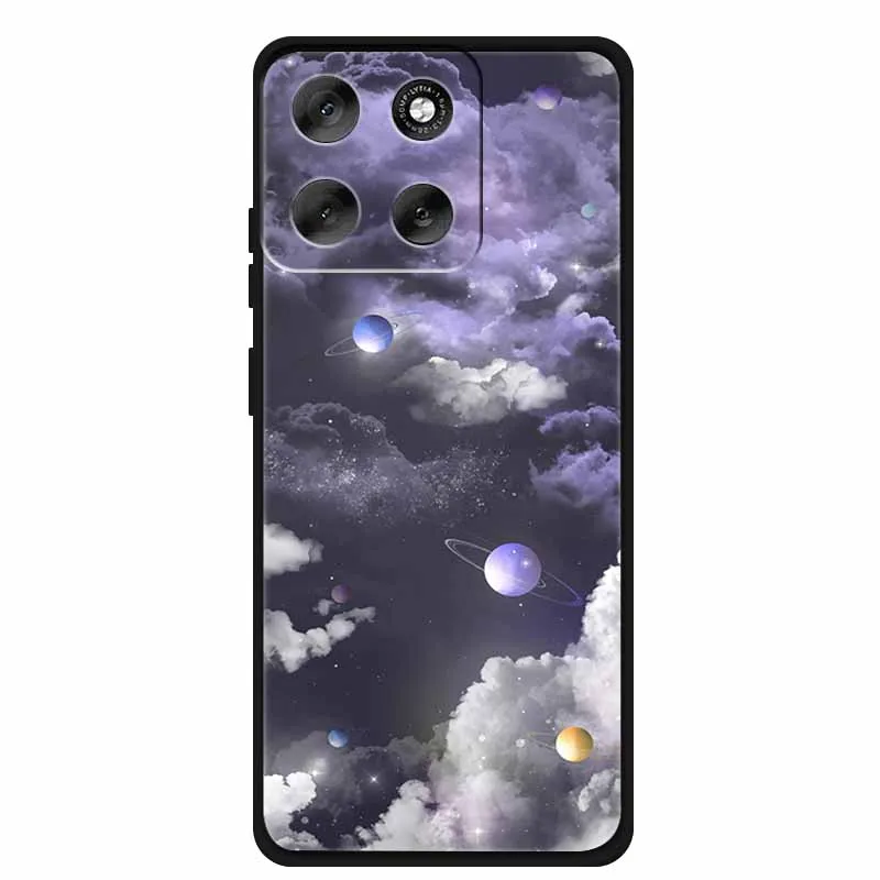 Luxury Silicone TPU Etui Cover - Soft Pink Anime Back Case