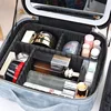 Internet celebrity makeup bag with light mirror large capacity high-end makeup box portable cosmetic storage bag 2