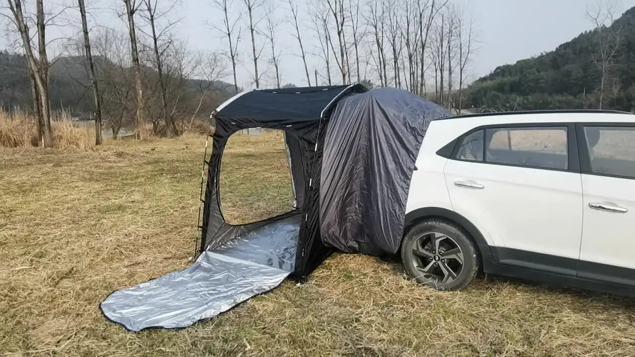 Tente arrière de voiture imperméable pour SUV, pare-soleil hayon M0Q2