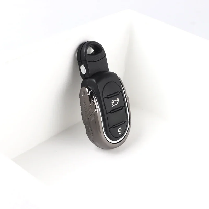 Hochwertige Schlüsselhülle aus Legierungsmaterial für Mini Cooper Zubehör Schlüsselabdeckung Schlüsselgehäuse für Mini Cooper F55 F56 F57 F54 F60 – Detail 13