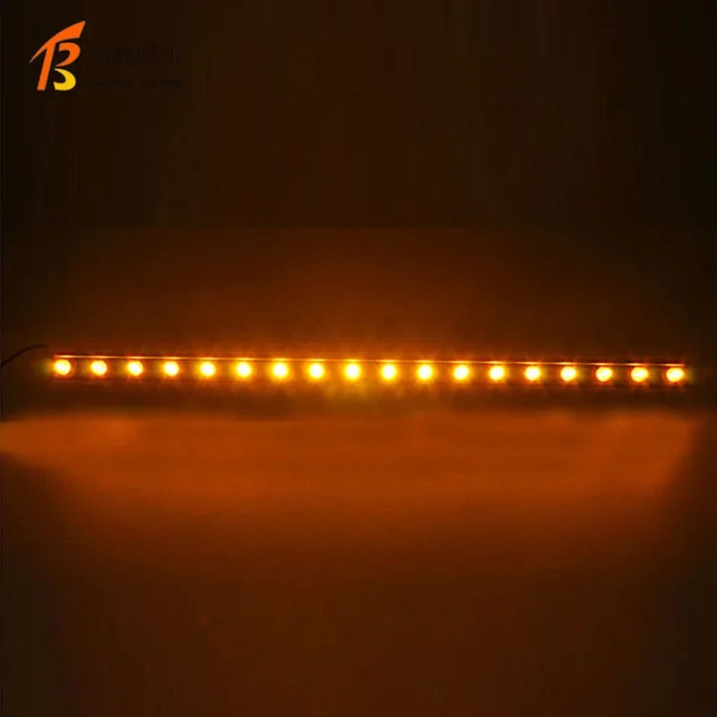 Aluminum housing color changing 12W 18W 24W 36W outdoor light dmx RGB linear LED wall washer