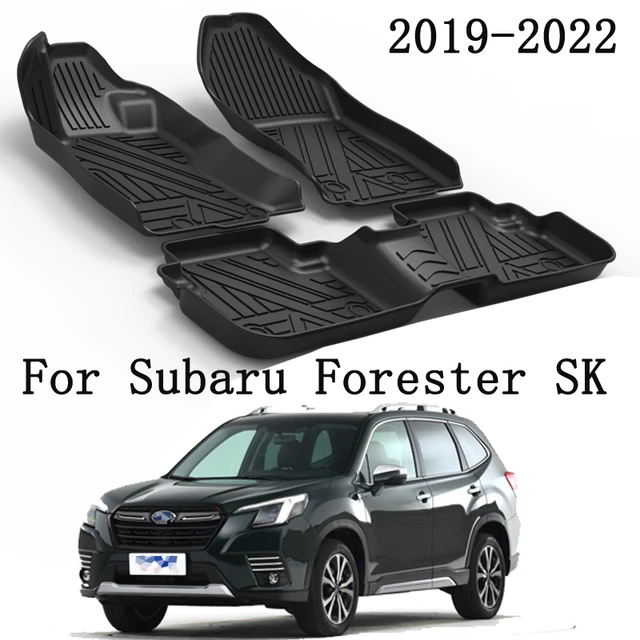 LHD Auto Fußmatten Doppel Schicht TPE Fuß Pads Innen Floorliner Für Subaru  Forester SK 2023 2019 2020 2021 2022 zubehör - AliExpress