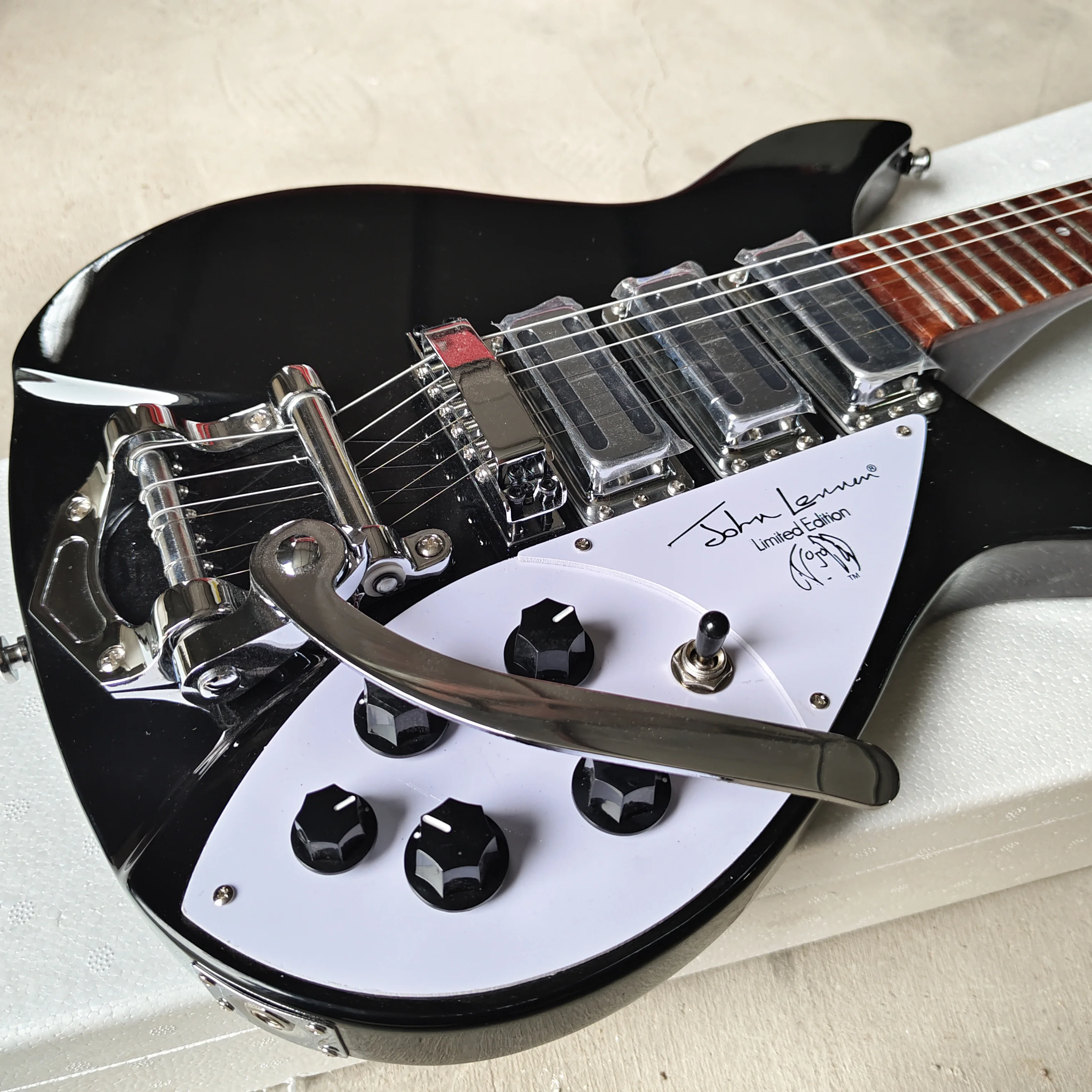 Electric guitar Electric guitar kit Rick 325 electric guitar signature guard jazz vibrato