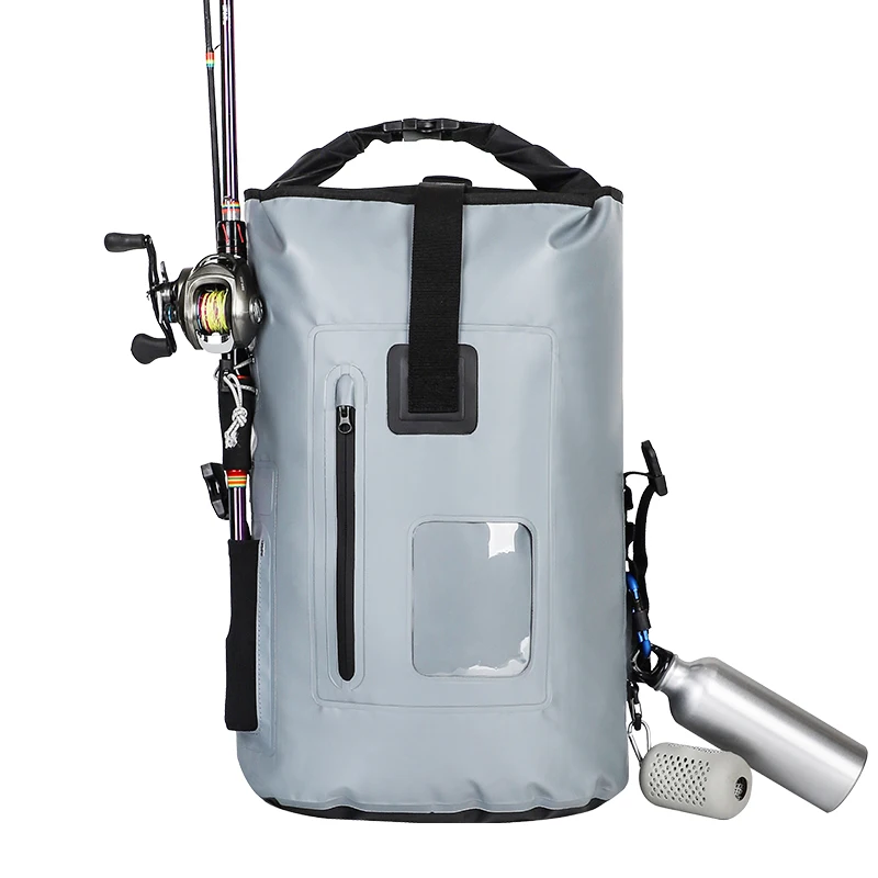 RolltopDivingBagSwimmingDrybagWaterproofHikingBackpackPVCKayak