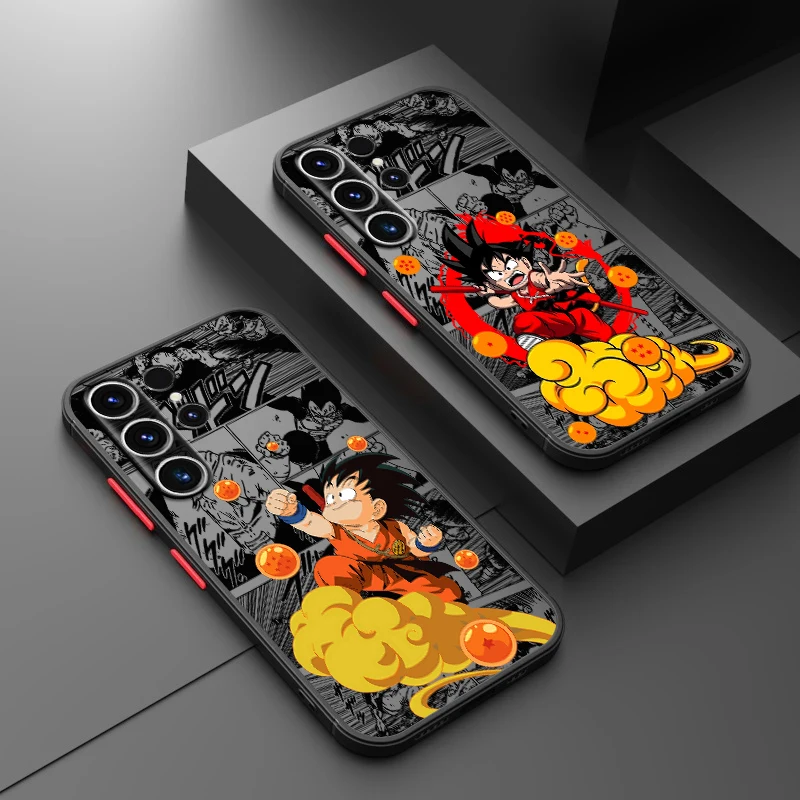 Dragon Ball Coole Hülle für Samsung Galaxy S26 S22 S21 S24 Plus S20 FE S25 Ultra Note 20 Ultra 10+ S23 FE Funda Rückseitige Handyhülle