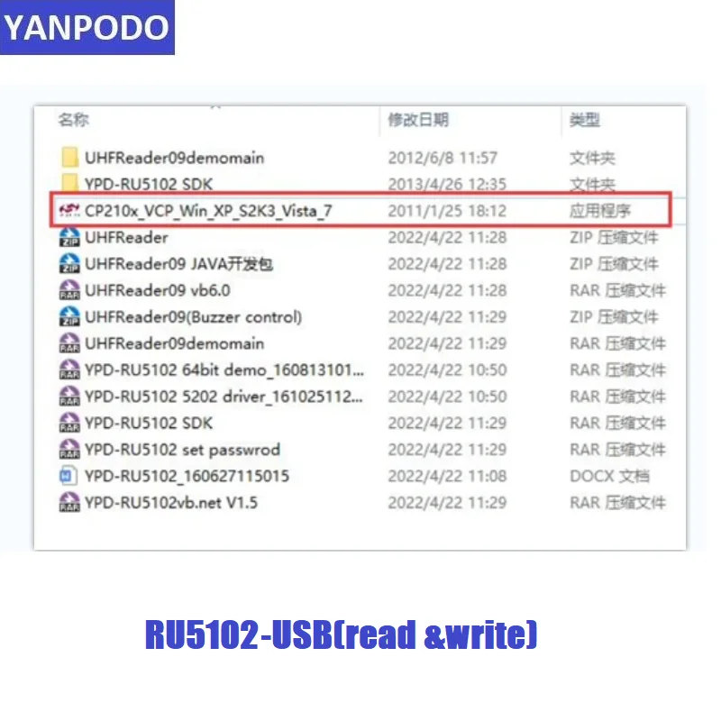 RFID Card Reader Writer ISO18000 6C 6B 860Mhz~960Mhz for Card Copier Cloner