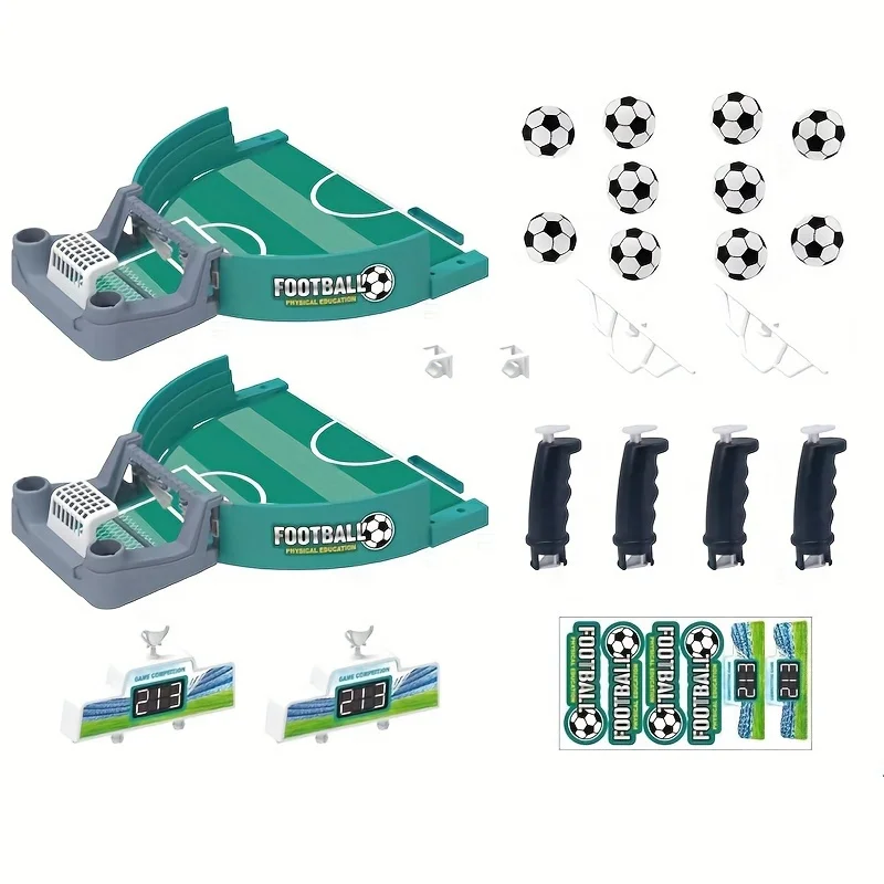 Description Picture 4 of itemable Football Game Board Match Toys, Two-Person Football Game Kids Table Game, Parent-child Interactive Desktop Soccer Games