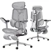 Hbada E3 Pro Ergonomic Office Chair, Big Tall Office Chair 3-Zone Dynamic Lumbar Support,4D Adjustable Headrest,6D Adjustable 2