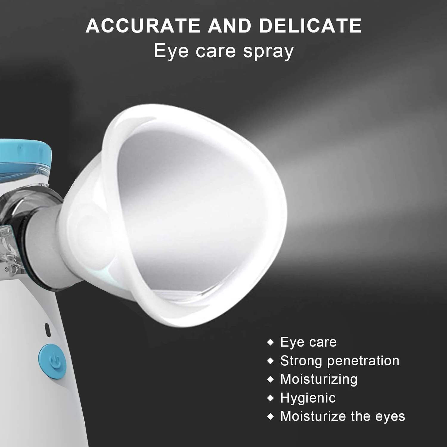 Eye Nano Sprayer Electric Eye Steam Hot Compress Eye Moistening Instrument Eye SPA Washing Face Skin Humidifier Relieve Fatigue 3