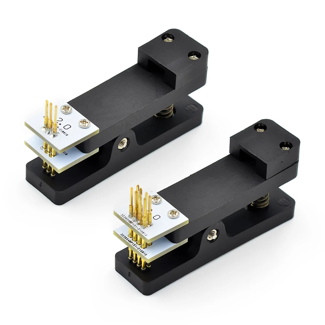 Test clip program burning clip PCB fixture spacing 2.54 2.0 1.5 1.27 without lines
