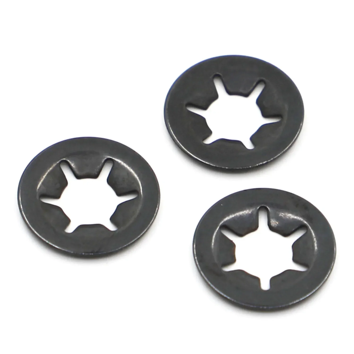 Star Lock Plum Bearing Retaining Ring Flower Washer Clip Set