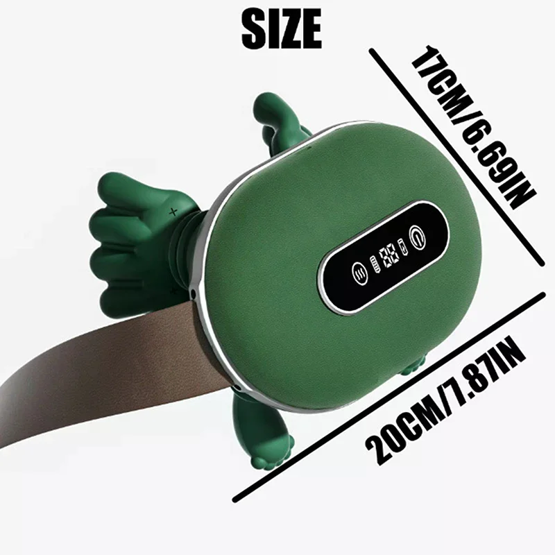 Neck Massager With Real Hand Simulation Wireless Portable Neck And Back Massager 4D Kneading Massage Design For Pain Relief