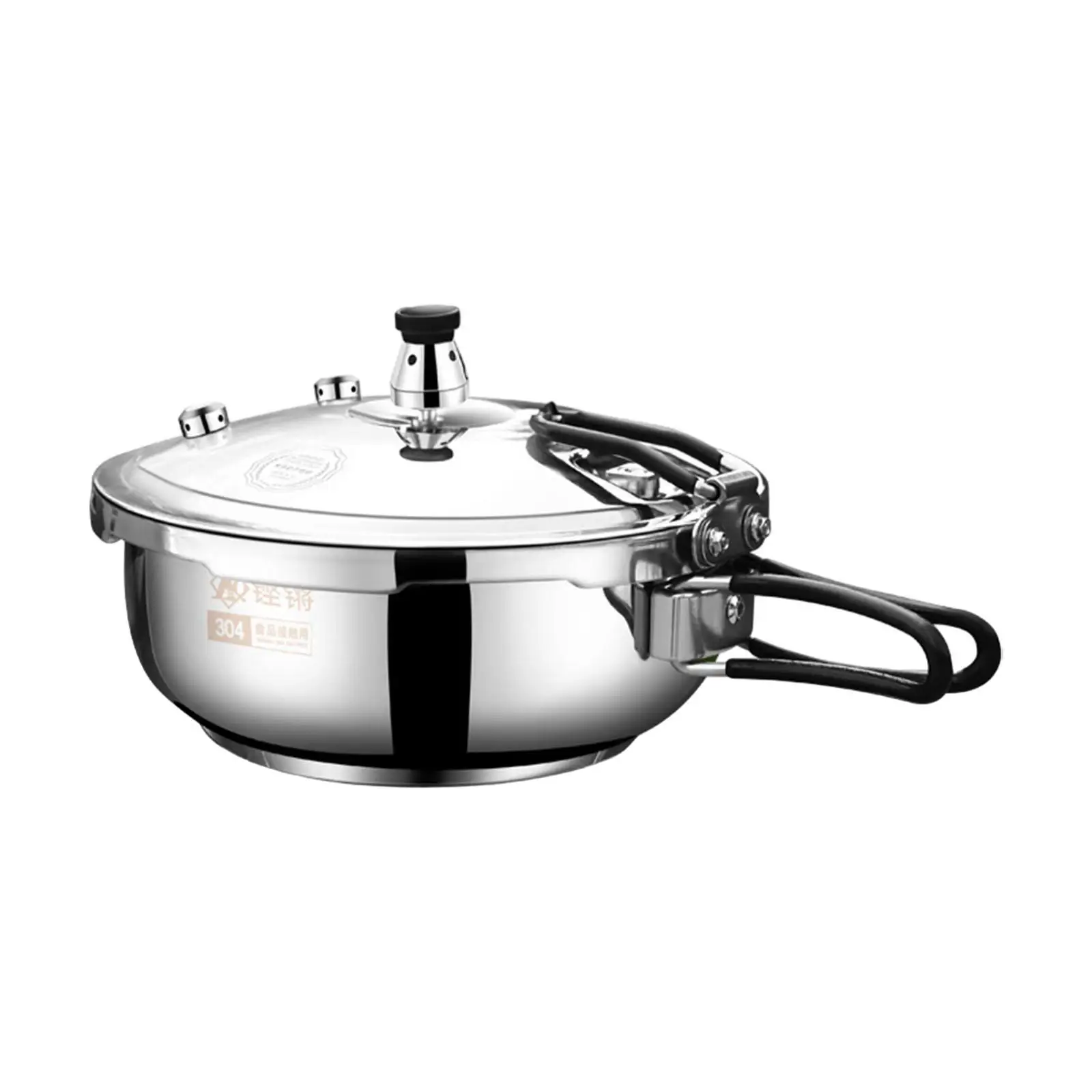 Stovetop Pressure Cooker for Gas or Induction Stoves Anti Scald Handle Rice Cooking Pot Pressure Canner Cooking Utensils