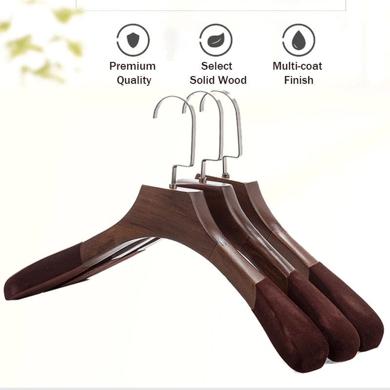 Grucce in legno di canfora con barra antiscivolo: design con spalla larga - Italia