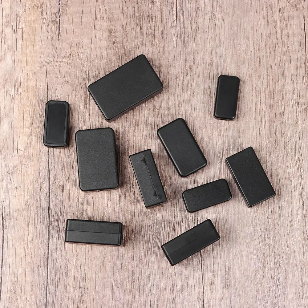 Sleek Black Waterproof Electronic Project Enclosure Box