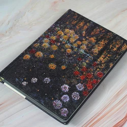 FUSCHLBIN Hardcover Retro Literary Notebook, A5 Diary with 256 Pages - A5 (Style 2)