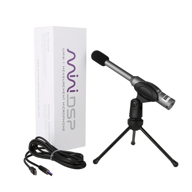 calibration　typeC　miniDSP　environmental　field　microphone　UMIK-1　measurement　Sound　USB　noise　acoustics　test　microphone