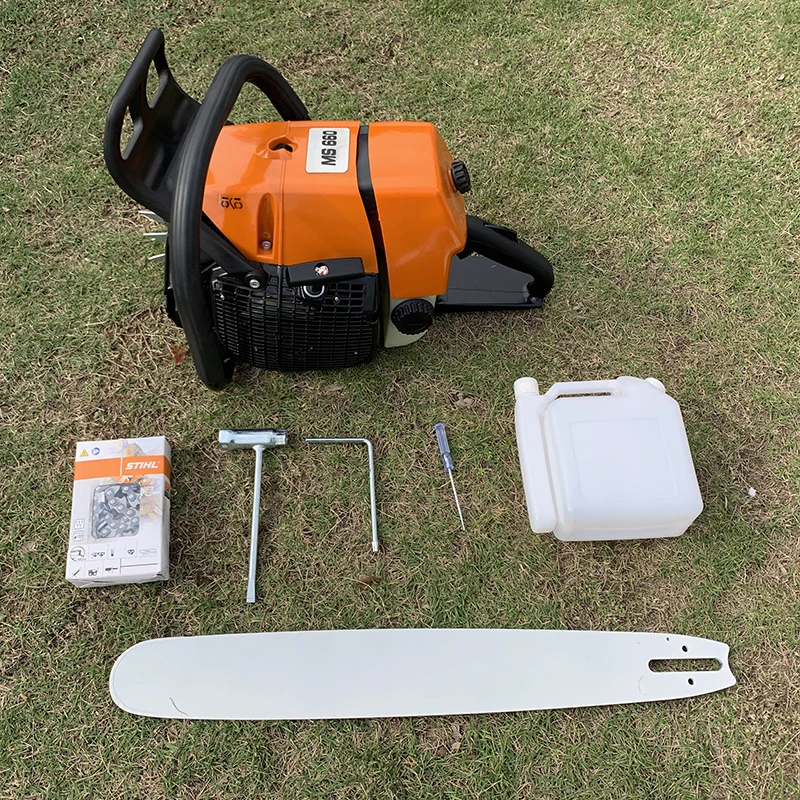 

Gaoline Chainsaw MS660 Professional Chain Saw with 24inch Alloy Bar and Chain