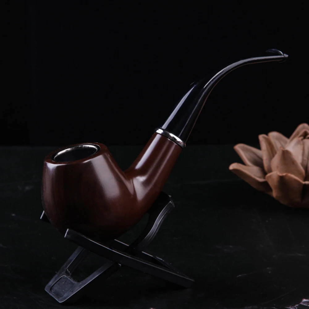 Classic Resin Smoking Pipe Smoking Pipe Kit with Washable Filter