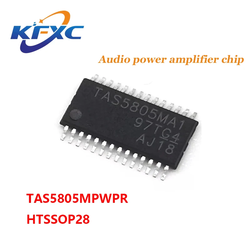 

New original TAS5805MPWPR silkscreen TAS5805M audio amplifier chip HTSSOP-28