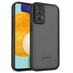 Luxury Matte Shockproof Phone Case with Skin Feel Back Cover - Samsung A02 EU (1)