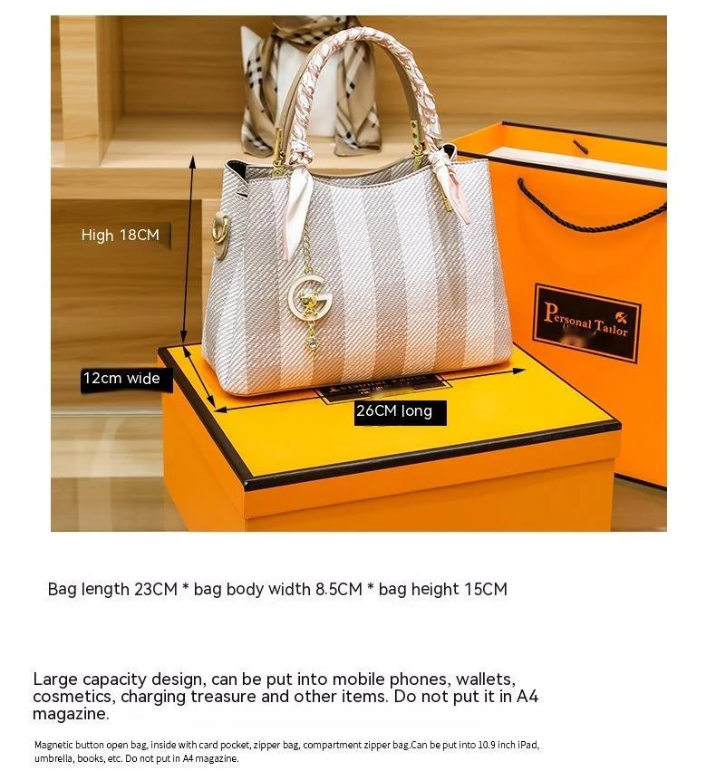 Borsa tote elegante da donna grande borsa a spalla capiente_voghion.com
