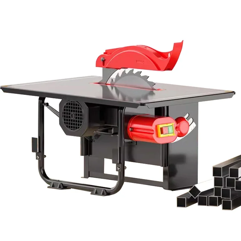 8 Inches Brushless Woodworking Table Saw Multifunctional Cutting Machine Aluminum Miter Saw Household Chainsaw Woodworking