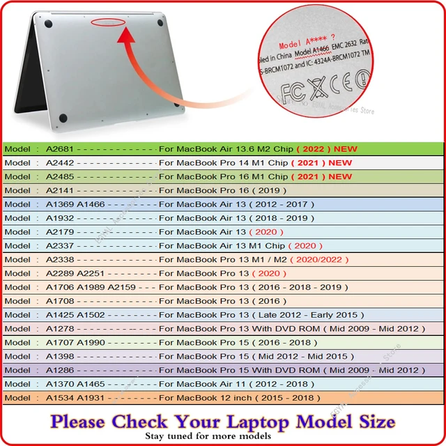 2020 Laptop Protective Case For Macbook air 13 case for M1 Chip Pro 13 A2338 cover for Air 13 A2179 Shell for macbook Pro14 case 2