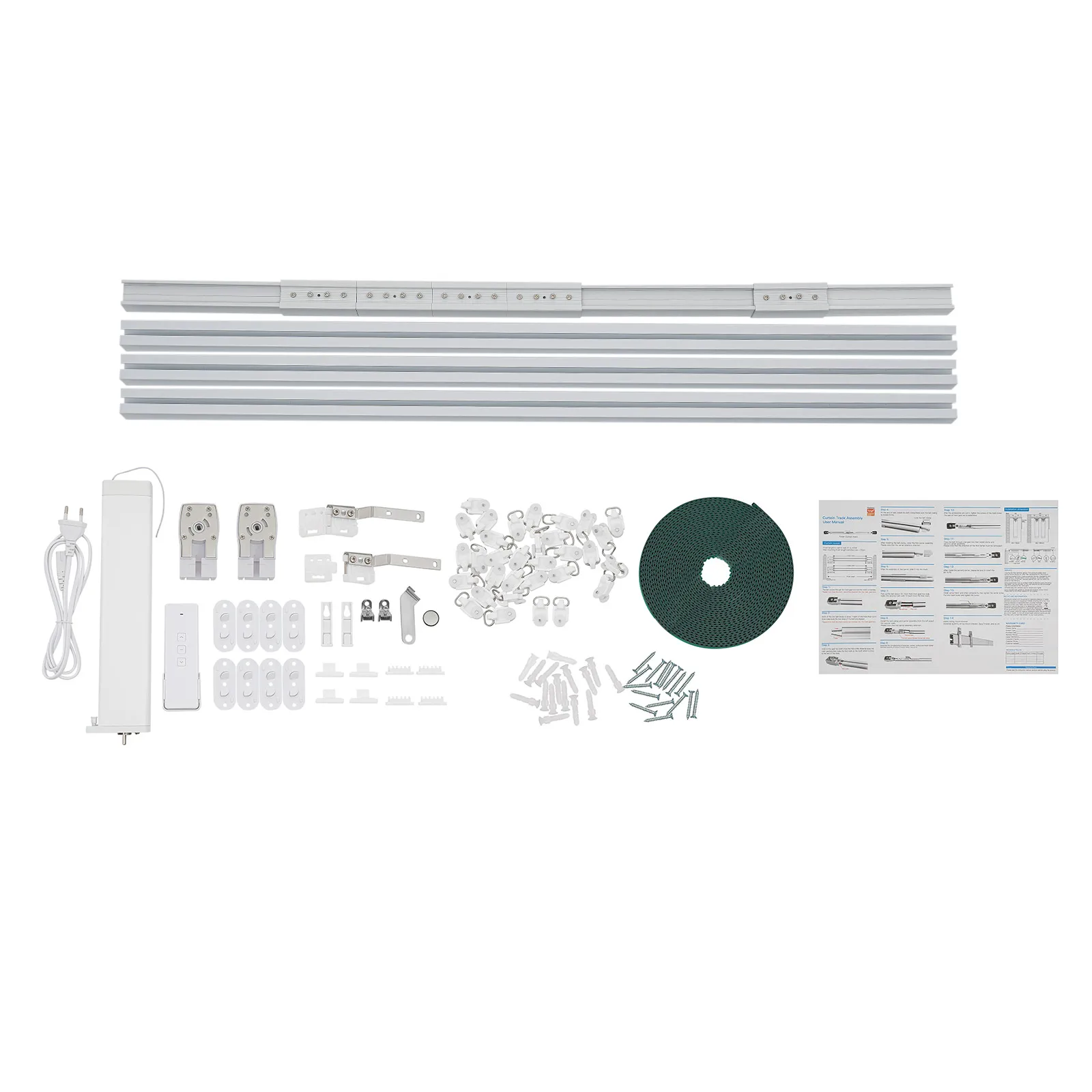 Motorized Curtain Rail in operation