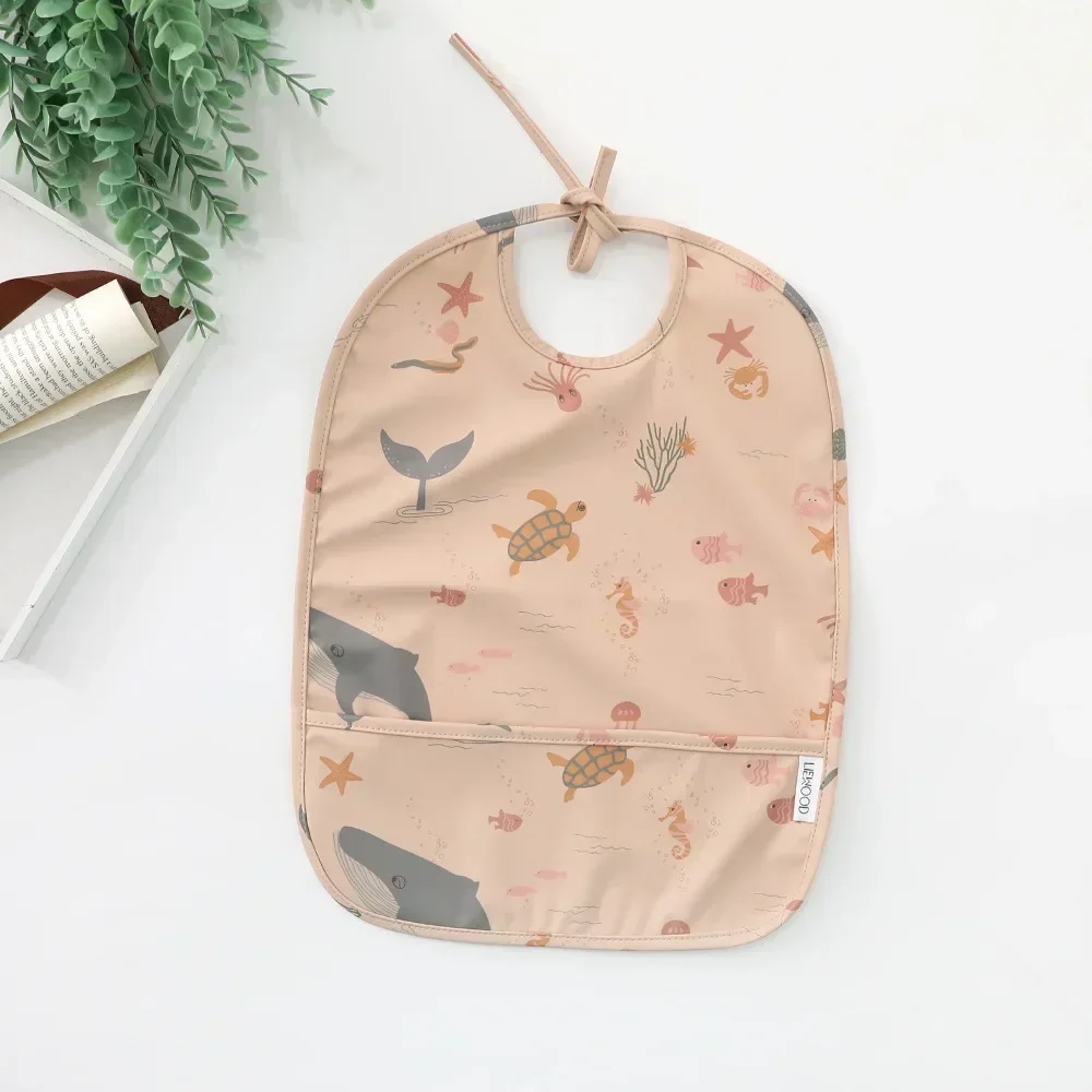 Baby Bib Feeding Cloth Apron for Painting Eating