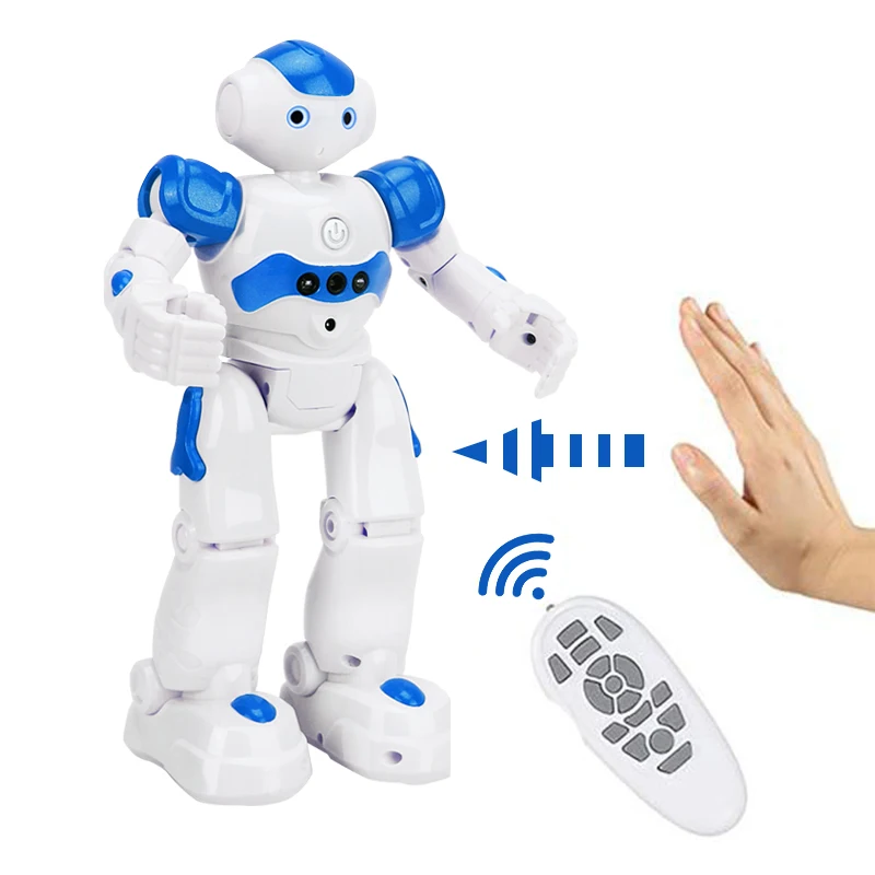 FUTURE ROBOT Recording Talking Robot for Kids Children Toys,Education Blue 