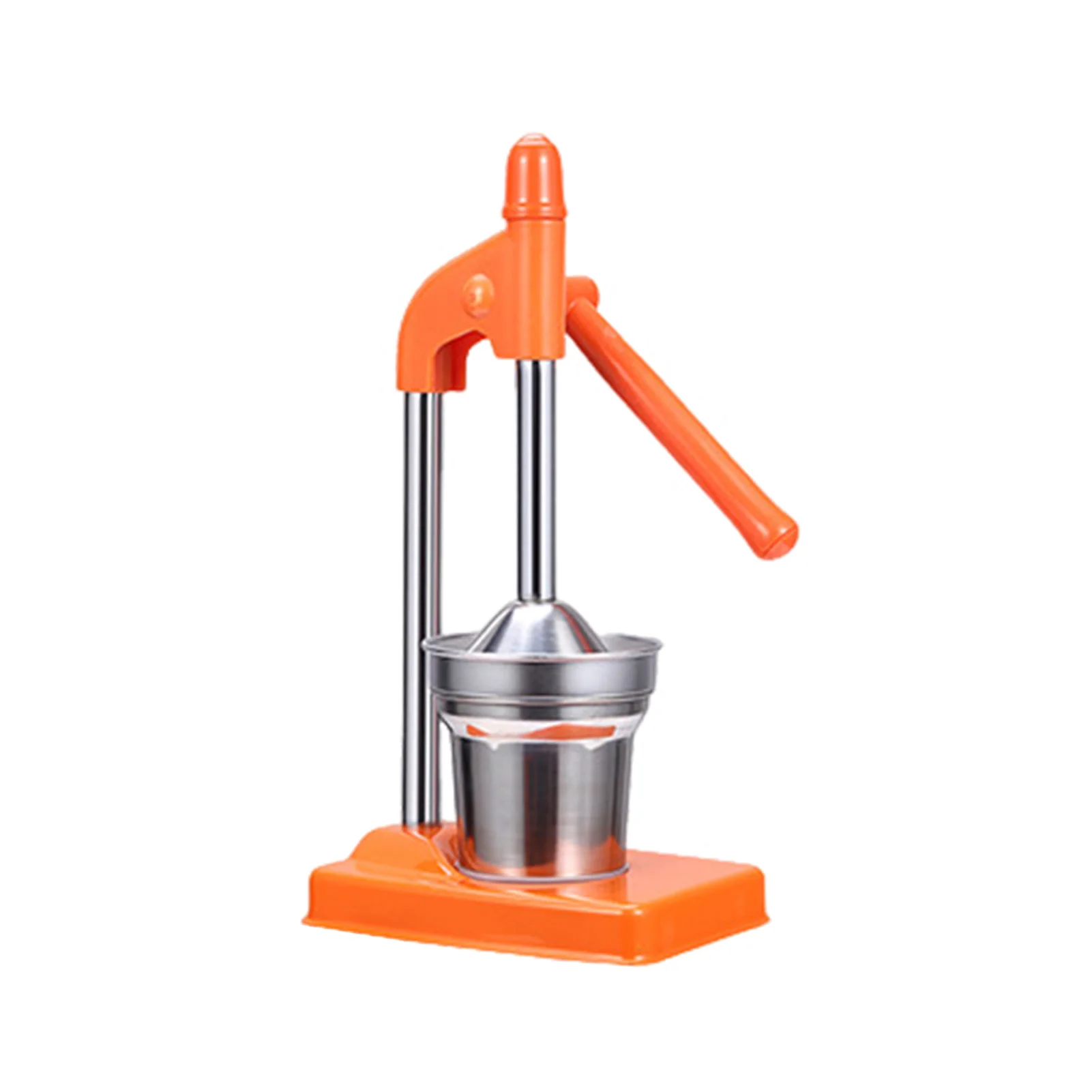 Presse-agrumes manuel en acier inoxydable pour orange citron et grenade_voghion.com