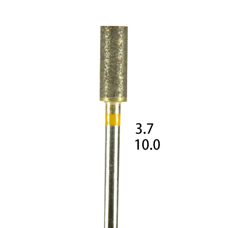 LODDEN 10 Stück Dentallabor voll gesinterte Diamantbohrer HP extra feine gelbe Zahnheilkunde zum Polieren, Trimmen, Bohrer, Schleifwerkzeuge – Detail 17