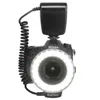 RF-550D 48 Macro LED Ring Flash Light With 8 Adapter Ring For Nikon Canon Pentax Olympus Panasonic DSLR Camera aro de luz Kits 5