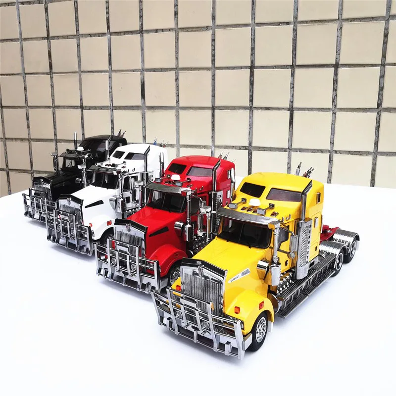 1:32 Scale Model Australia Trailer Head T909 Traction Head Engineering Vehicle Diecast Alloy Transporter Car Truck Display