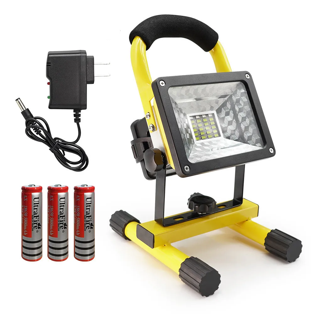

Rechargeable LED Portable Floodlight Outdoor Portable Spotlight 30W Outdoor Lighting Led Spotlight Movable Portable Flood Lights