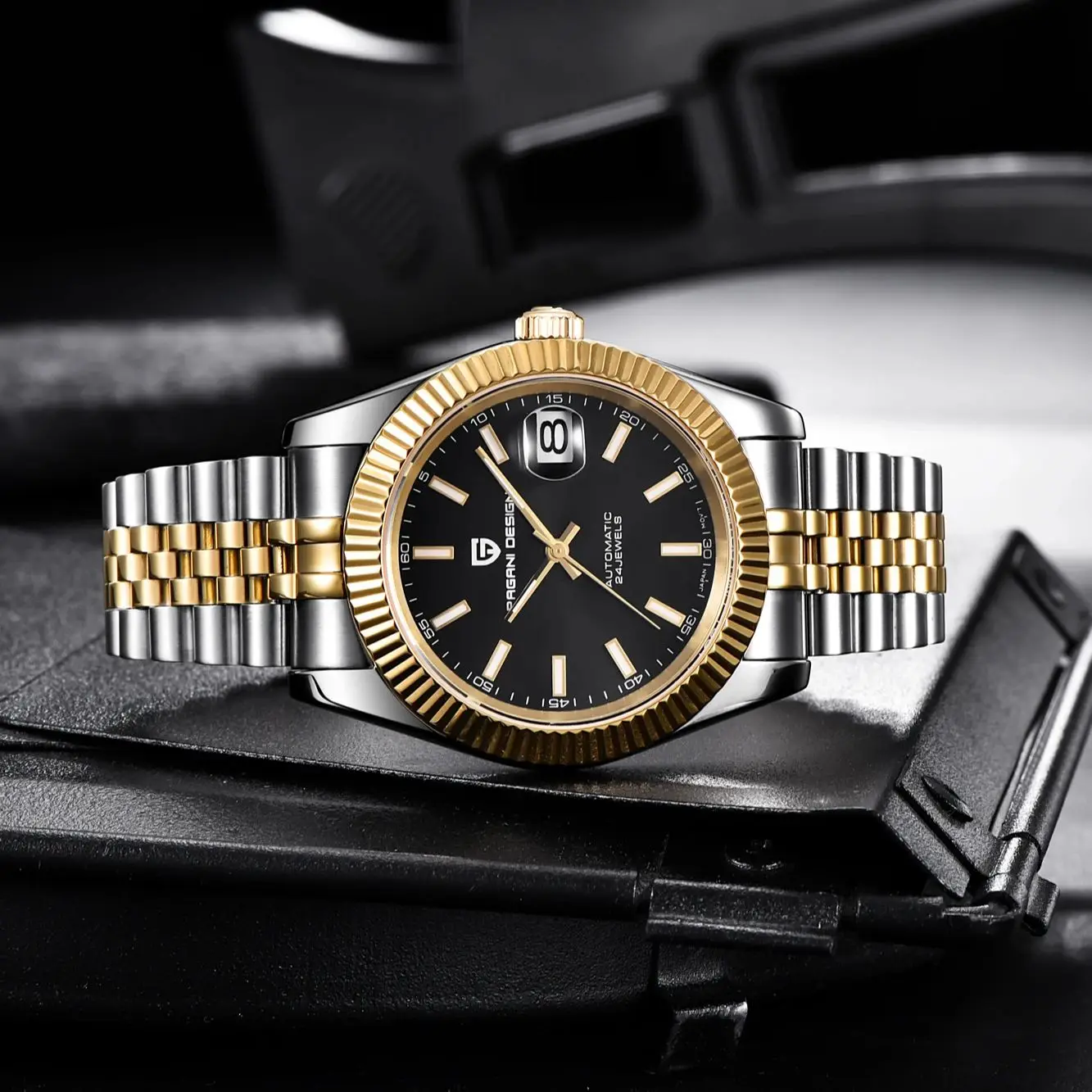 Mechanical Watch Business Watch Link New PAGANI DESIGN PD-1645 V3 Men Mechanical Watches Business Sapphire Glass Automatic Watch 10bar Waterproof Watch for Men
