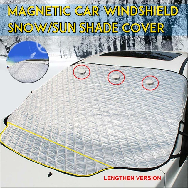Magnetic Car Windshield Cover Winter Ice Snow Frost Guard Sunshade  Waterproof Protector Car Front Windscreen Snow Cover