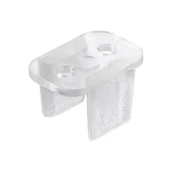 Uxcell LED Neon Mounting Clips, Fixing Clamps Holder for 6mm Neon LED Strip Pack of 200
