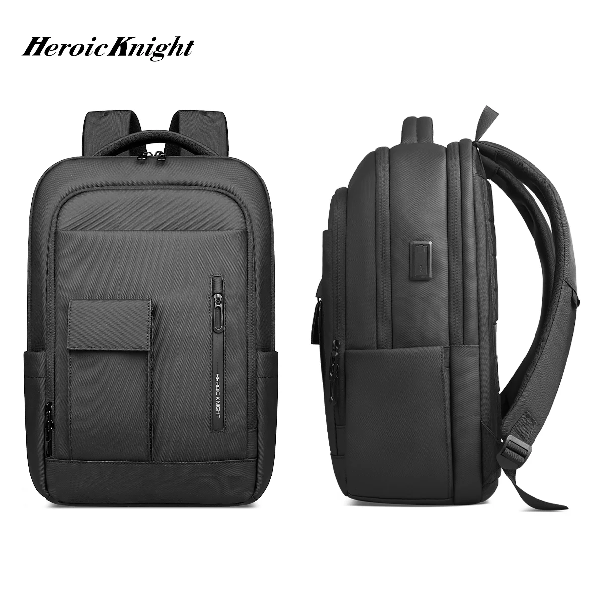 Heroic Knight Travel Backpack Multifunctional Business Laptop Backpack for 17" Waterproof Men Outdoor Work Camping