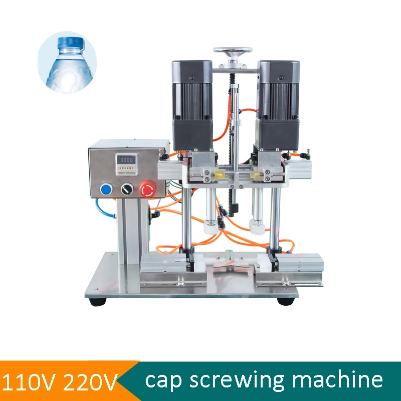 High Quality Automatic Screwing Capping Sealing Machine Hot Selling Pneumatic Glass Plastic Tin Head Rotary Bottle Cap Machine