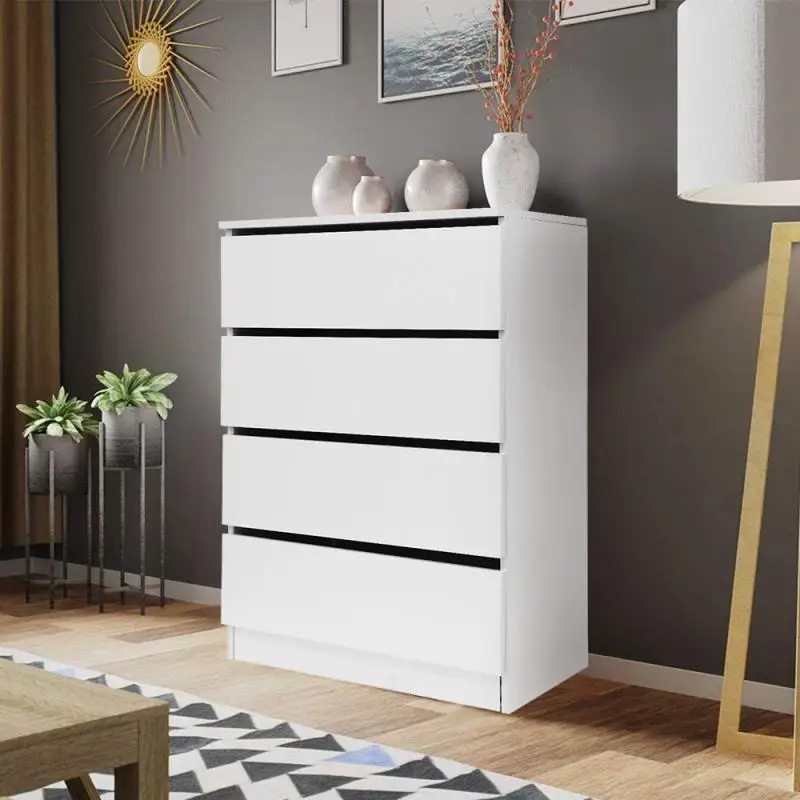 

Wooden Chest Of Drawers White Box Storage Drawer Jewelry Cosmetics Organizer Desktop Home Decoration NEW SALE 70*35*97cm HWC