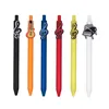 6pcs Musical Note Gel Pens Black Ink Novelty Music Gifts Decorative Music Party Favors Piano Teacher Gift 1