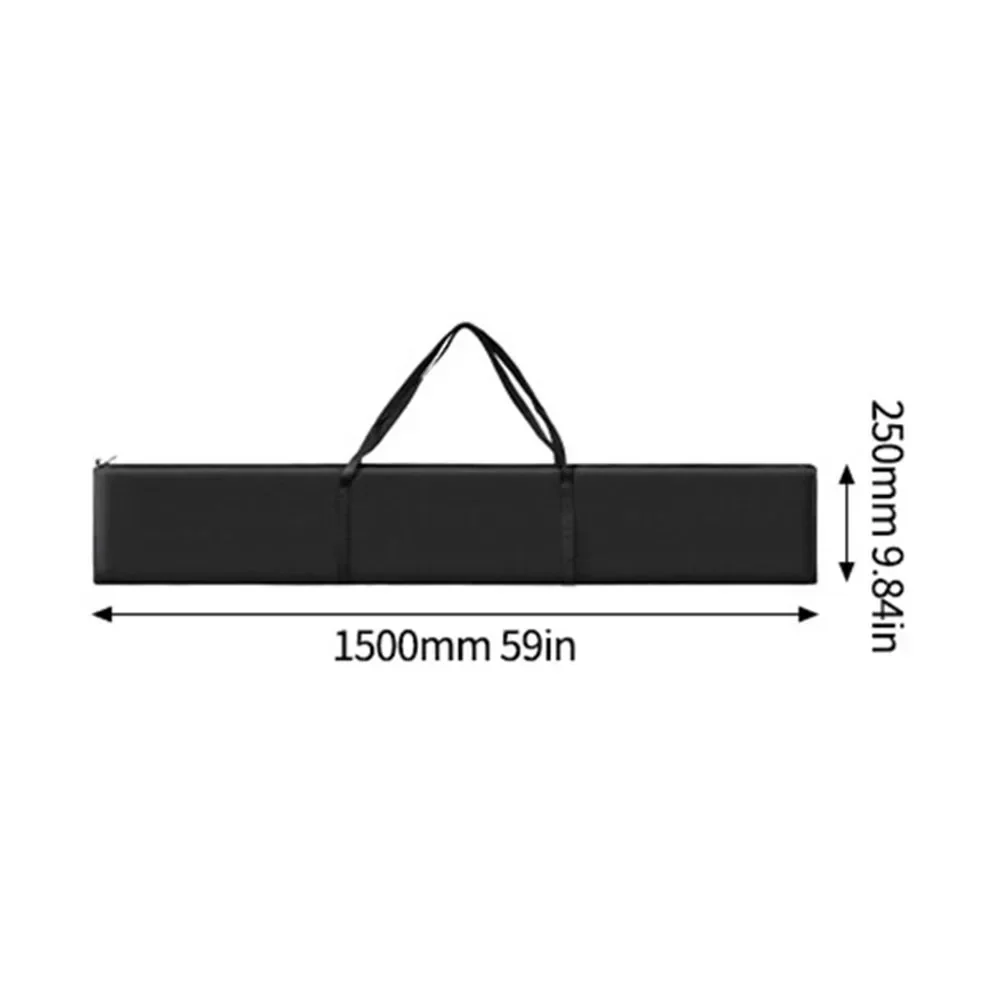 1.5m 600D-Oxford Cloth Black Guide Rail-Bag Double-Side Track Saw-Bags Protective Guide Rail-Bag Slide Rail Storage Supplies 6